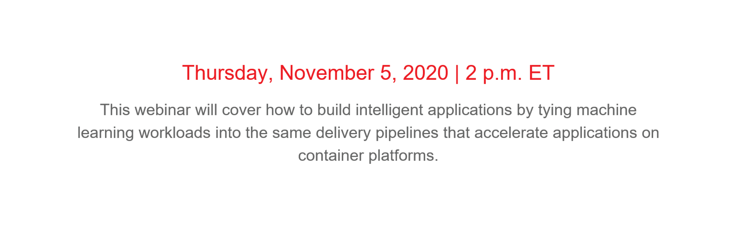 DevOps for machine learning